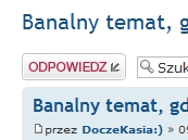 Górny przycisk odpowiedzi