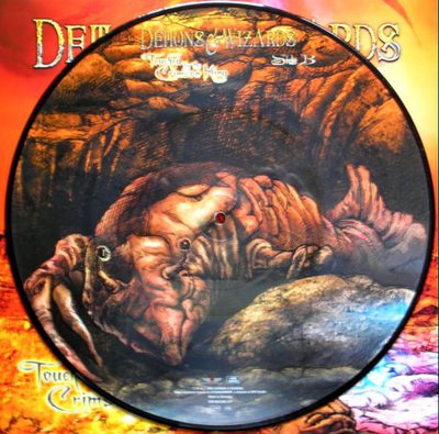 DEMONS & WIZARDS Touched By The Crimson King winyl picture disc Side B.JPG