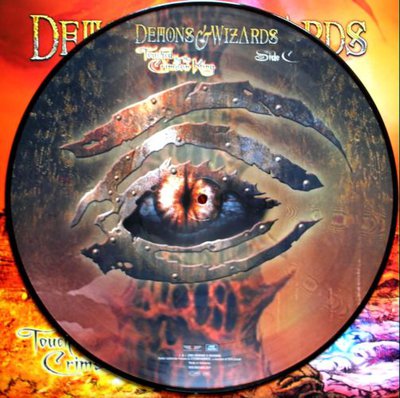 DEMONS & WIZARDS Touched By The Crimson King winyl picture disc Side C.JPG
