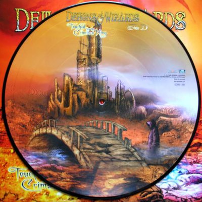 DEMONS & WIZARDS Touched By The Crimson King winyl picture disc Side D.JPG