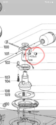 Schemat gramofonu 985 philips