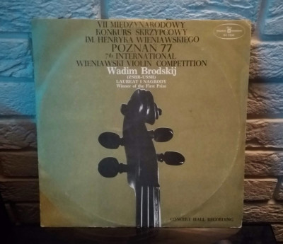 Vadim Brodski Plays Wieniawski ; Bartók – 7th International Wieniawski Violin Competition Poznan '77.jpg