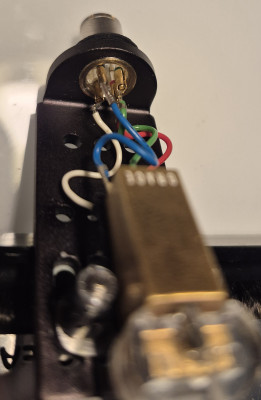 Headshell leżący " na plecach"