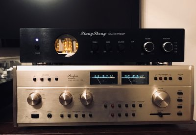 Xiang Sheng 728A + Accuphase E303