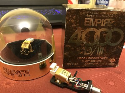 Empire 4000D/III w pudełku (NOS) + drugi egzemplarz z igłą JICO