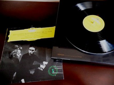 V Koncert fortepianowy Es-dur op.73 / Wilhelm Kempff / Berliner Philharmoniker / Leitner (1st press DG 1963)