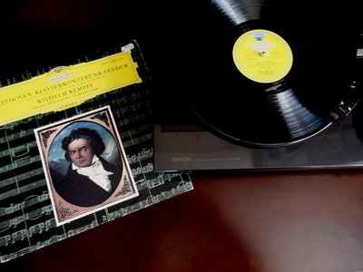 I Koncert fortepianowy C-dur op.15 / Cristoph Eschenbach / Berliner Philharmoniker / Karajan (1st press  DG 1967)