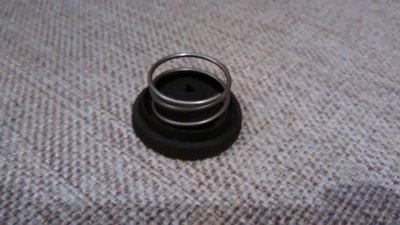 Stopka, sprężyna 30mm, guma 40mm