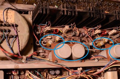 220uF/63V Frako, 470uF/6V Frako, Elna ce-w 4700uF 63V